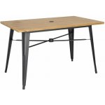 Hendi Gastrofans Venkovní stůl Bolero 120 x 76 cm světlé dřevo – Hledejceny.cz