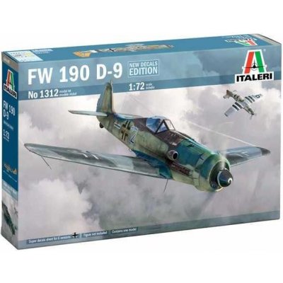 Italeri Focke Wulf FW-190 D-9 Model Kit letadlo 1312 1:72 – Sleviste.cz