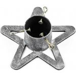 Libros Stojánek vánoční litina 37x35x11,2cm kmen 8cm HVĚZDA g000003 – Zboží Dáma