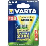 Varta Power AAA 800 mAh 2ks 56703101402 – Zboží Živě