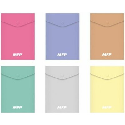 Složka M druk A6 PP vertikální pastel mix – Zboží Živě