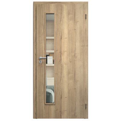 Sapeli Elegant Komfort M60 otočné dub halifax 90 x 197 cm Planibel bronz – Hledejceny.cz