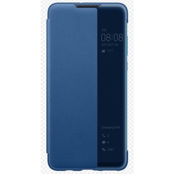 Pouzdro Huawei Original S-View Blue Huawei P30 Lite