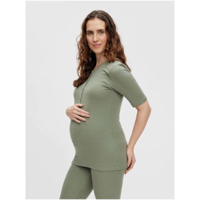 Mama.licious Neda těhotenské tričko světle zelené – Zboží Mobilmania