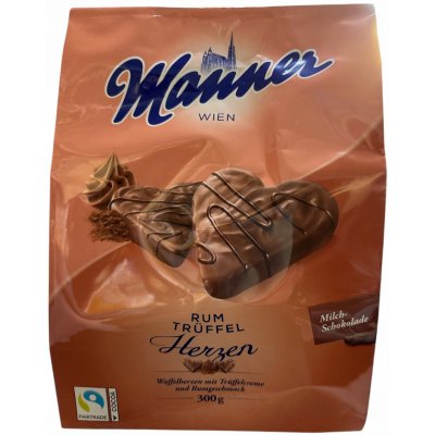 Manner čokoládové oplatky 300 g – Zboží Dáma