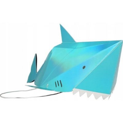 Meri Meri - Papírové čepičky 8ks -Podvodní svět, žralok