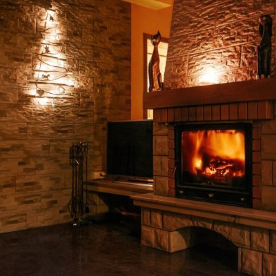 Vingo Závěsný dřevěný vánoční stromek s LED osvětlením - 95 cm – Hledejceny.cz