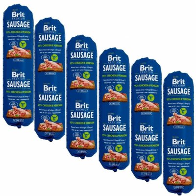 Brit Premium Chicken & Venison 6 x 800 g – Zboží Mobilmania