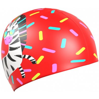 Mad Wave Zebra Swim Cap Junior Červená – Zbozi.Blesk.cz