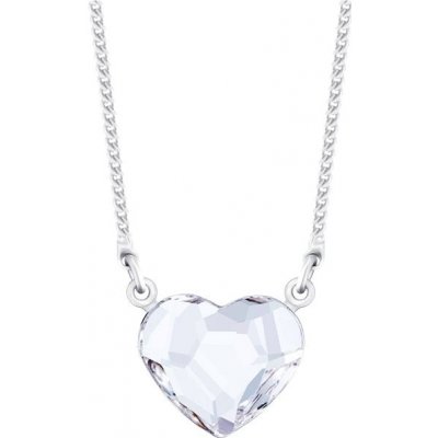 Preciosa Bižuterní náhrdelník Amore, srdce s českým křišťálem Preciosa – Zboží Mobilmania