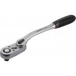 EXTOL Ráčna tvarová kloubová, 48 zubů, 1/4", L 180mm, CrV (8816421) PREMIUM – Zboží Dáma