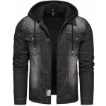 Recea pánská džínová bunda Tua černá – Hledejceny.cz