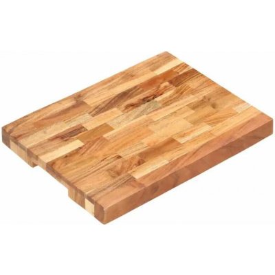 Prkénko na krájení potravin 40 x 30 x 4 cm masivní akácie – Sleviste.cz