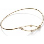 Zlatnictví zlatíčko zlatý pevný náramek se zirkony 13.S936 – Sleviste.cz