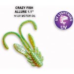 Crazy Fish Allure 2,7 cm 14 UV Motor oil 10 ks – Zbozi.Blesk.cz