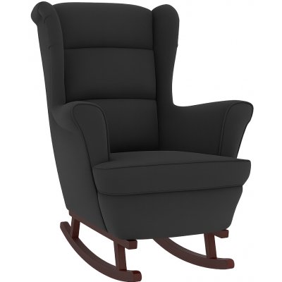 NoBi FJORDRELAX relaxační houpací nohy tmavé látka šedočerná – Zboží Dáma