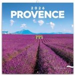 Poznámkový Provence nástěnný 2026 – Sleviste.cz