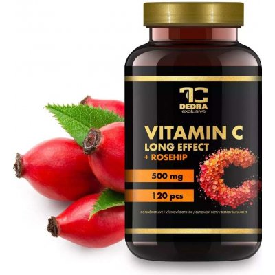 Dedra Vitamin C s šípkem 500 mg 120 kapslí – Hledejceny.cz