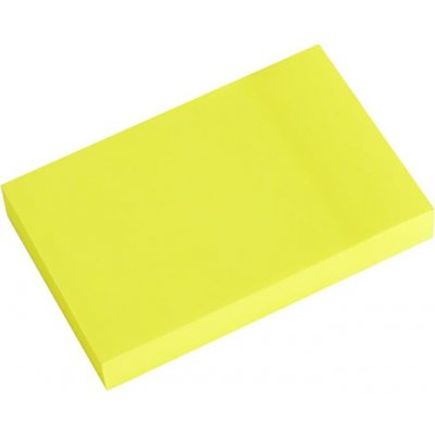 Blok lepicí NEON žltý 51 x 76 mm – Hledejceny.cz