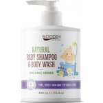 WoodenSpoon Dětský sprchový gel a šampon na vlasy 2v1 s bylinkami 300 ml – Zbozi.Blesk.cz