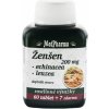 Doplněk stravy MedPharma Ženšen extrakt 350 mg + echinacea + leuzea 67 tablet
