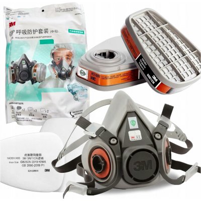 3M 6200 LakovacíOchranná polomaska sada filtrů – HobbyKompas.cz