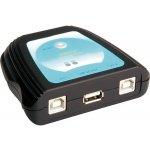 Aten CS-22U Datový přepínač 2-port KVM USB mini, 1m kabely, DO – Sleviste.cz