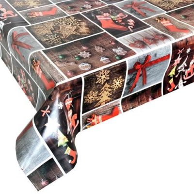 Ubrus PVC 3581197, metráž, 20 m x 140 cm, vánoční motiv XI., IMPOL TRADE – Zboží Mobilmania