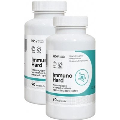 Lab V Immuno Hard posílení imunity pro psy a kočky 2 x 90 kapslí – Hledejceny.cz