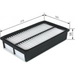 Vzduchový filtr BOSCH F 026 400 444 – Hledejceny.cz