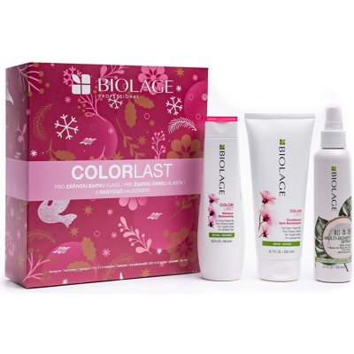 Matrix Biolage Colorlast šampon 250 ml + kondicionér 200 ml + multifunkční sprej 150 ml – Zboží Mobilmania