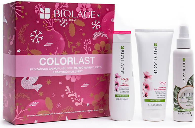 Matrix Biolage Colorlast šampon 250 ml + kondicionér 200 ml + multifunkční sprej 150 ml