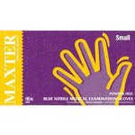 MAXTER GLOVE MANUFACTURING Rukavice nitrilové U-R bezprašné 100 ks – Hledejceny.cz