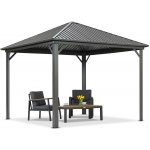 Garden Point altán Sardinie 3x3 antracitový – Hledejceny.cz