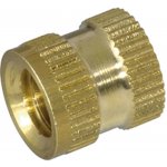 Závitová vložka kruhová rýhovaná BN 1037 dlouhá M6x9 BN 1037 MS 1385658 – Zboží Mobilmania