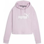 PUMA dámská mikina ESS CROPPED LOGO HOODIE TR 586870-60 PINK – Zboží Mobilmania