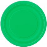 Unique Party Godan Papírové talíře zelené 23 cm – Sleviste.cz