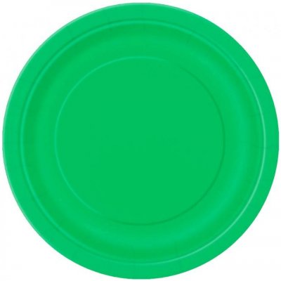 Unique Party Godan Papírové talíře zelené 23 cm – Sleviste.cz