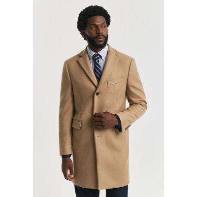 Gant Classic Wool Coat Mustard Beige – Zboží Dáma