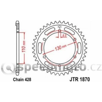 JT Sprockets JTR 1870-46 | Zboží Auto