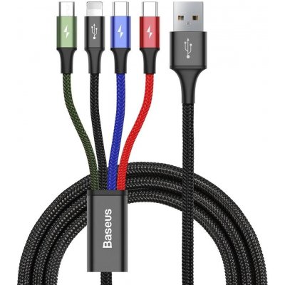 Baseus CA1T4-B01 High Speed,USB 2.0, 1,2m, černý – Hledejceny.cz