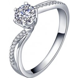 Royal Fashion stříbrný rhodiovaný prsten Výjimečnost HA GR04 SILVER