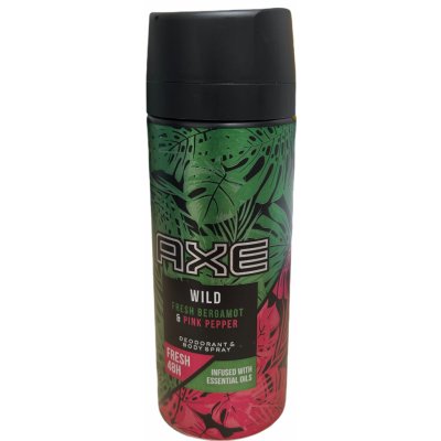 Axe Wild Fresh Bergamot & Pink Pepper deospray 150 ml – Zbozi.Blesk.cz