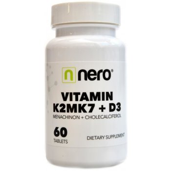 Nerodrinks Vitamin K2MK7+D3 60 kapslí