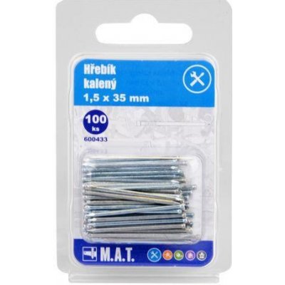 hřebík kalený 35x1,5mm Zn (100ks) – Zboží Mobilmania