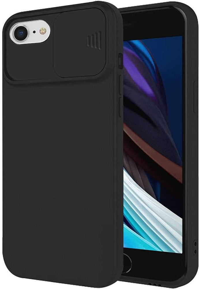 Pouzdro MG Privacy Lens silikonové Samsung Galaxy A52 4G, černé