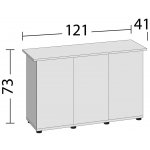 Juwel skříň SBX Rio 240 dub 121x41x73 cm – Zboží Mobilmania