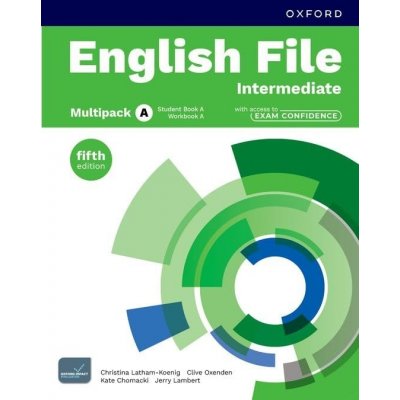 English File Fifth Edition Intermediate Multipack A with Exam Confidence - Clive Oxenden, Christina Latham-Koenig – Zboží Dáma