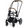 Doplněk a příslušenství ke kočárkům Cybex Priam Podvozek + rám sezení Chrome Brown