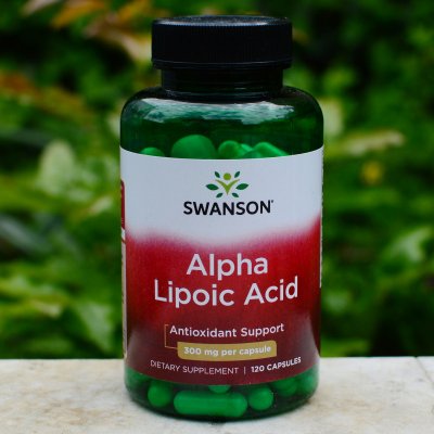 Swanson Kyselina Alfa-lipoová 300 mg 120 kapslí
